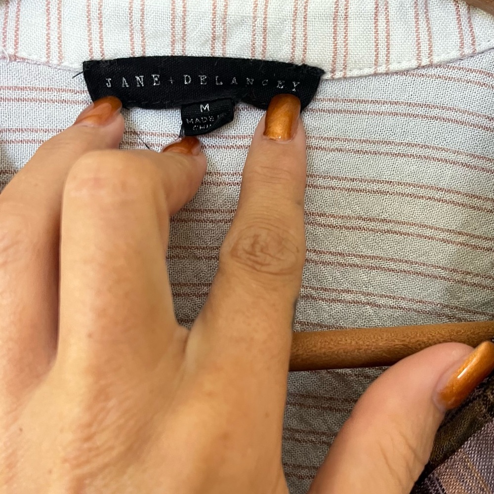 Plaid Long Sleeve Button Down - Picture 2 of 2